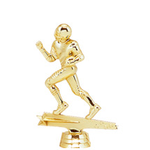 Male All Star Football Gold Trophy Figure