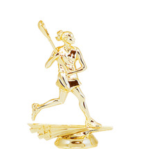 Female All Star Lacrosse Gold Trophy Figure