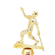 Female All Star Softball Gold Trophy Figure
