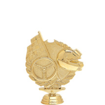 3d Racing Gold Trophy Figure