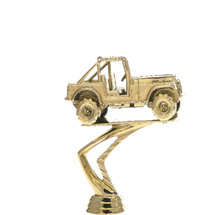 Jeep Gold Trophy Figure