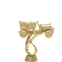 Antique Touring Gold Trophy Figure