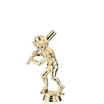 Female Baseball Tyke Gold Trophy Figure