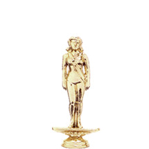Bathing Beauty Gold Trophy Figure