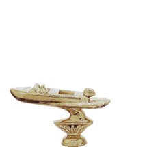 Outboard Pleasure Boat Gold Trophy Figure