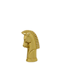 Chess Knight Gold Trophy Figure