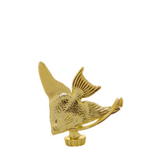 Angel Fish Gold Trophy Figure