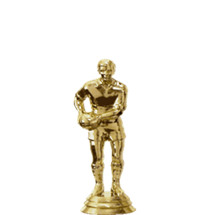 Football Gaelic Gold Trophy Figure