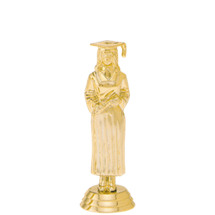 Female Graduate Gold Trophy Figure