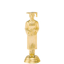 Male Graduate Gold Trophy Figure