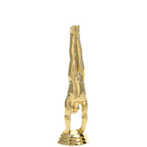 Male Gymnas Handstand Gold Trophy Figure