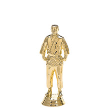 Judo Standing Male Gold Trophy Figure