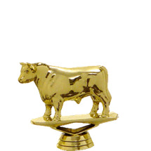 Dairy Bull Gold Trophy Figure