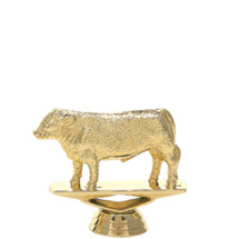 Hereford Steer Gold Trophy Figure