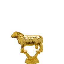 Hampshire Ram Gold Trophy Figure