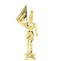 Color Guard Female Gold Trophy Figure