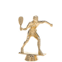 Racquetball Male Gold Trophy Figure