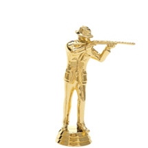 Civilian Rifle Male Gold Trophy Figure