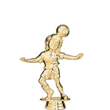 Soccer Tyke Female Gold Trophy Figure
