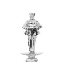 Safety Driver Silver Trophy Figure