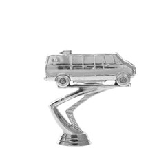 Van Trophy Figure - Silver
