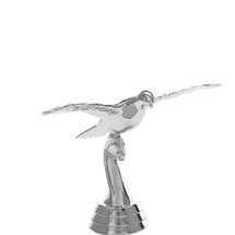 Pigeon in Flight Silver Trophy Figure
