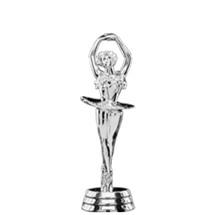Ballerina Silver Trophy Figure