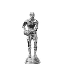 Football - Gaelic Silver Trophy Figure