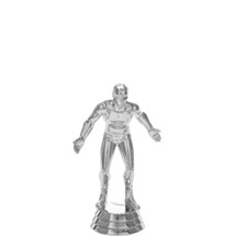 Wrestler Silver Trophy Figure