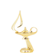 All Star Lamp of Learning Gold Trophy Figure