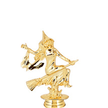 Witch Gold Trophy Figure