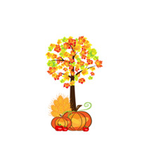 Fall Festival - Autumn Leaves Emblem