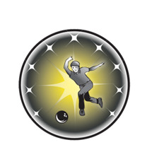 Male Bowler Emblem