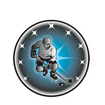 Male Ice Hockey Emblem
