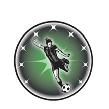 Female Soccer Emblem