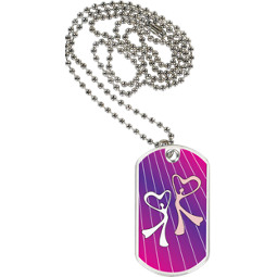 Dance Dog Tag - Dance Tag with Neck Chain