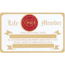 Firefighter Membership Card