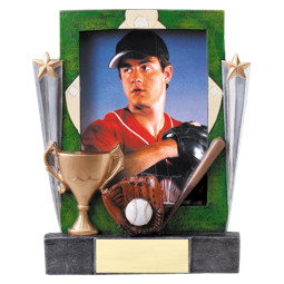 Baseball Trophy - Baseball Photo Frame Award