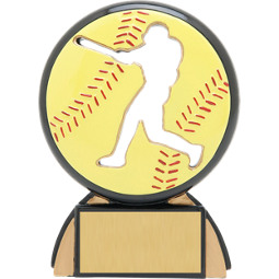 Softball Trophy - Female Softball Resin Award