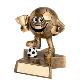 Soccer Trophy - Resin Happy Soccer Trophy