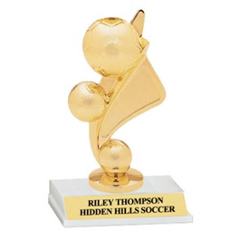 Soccer Pennant Trophy - Soccer Participation Trophy