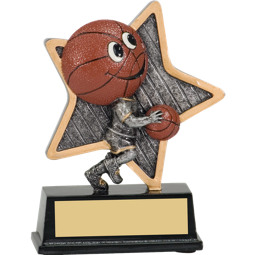 Basketball Trophy - Little Pal Basketball Resin Award