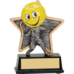 Tennis Trophy - Little Pal Tennis Resin Award