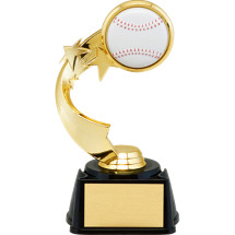 Baseball Trophy - 3D Baseball Emblem Trophy