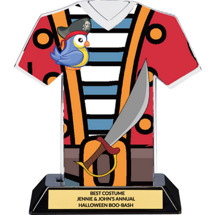 Halloween PIRATE Costume Trophy - 7 inches