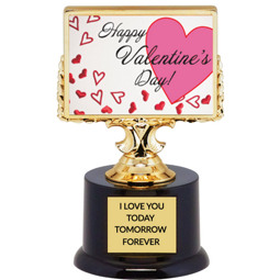 Happy Valentine's Day Trophy