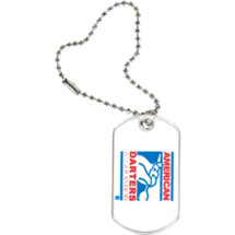 American Darters Association Sports Tag with Key Chain