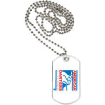American Darters Association Sports Tag with Neck Chain