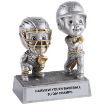 Baseball Players -Double Bobblehead Trophy