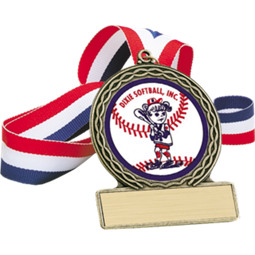 Softball Medal - Dixie Softball Medal